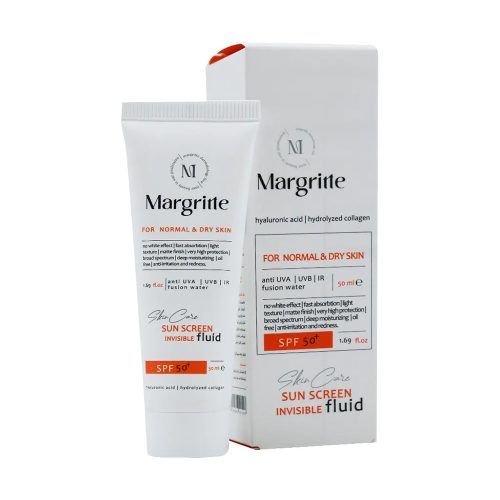 فلوئید ضد آفتاب پوست نرمال تا خشک مارگریت Margritte Normal And Dry Skin Sun Screen Fluid SPF50