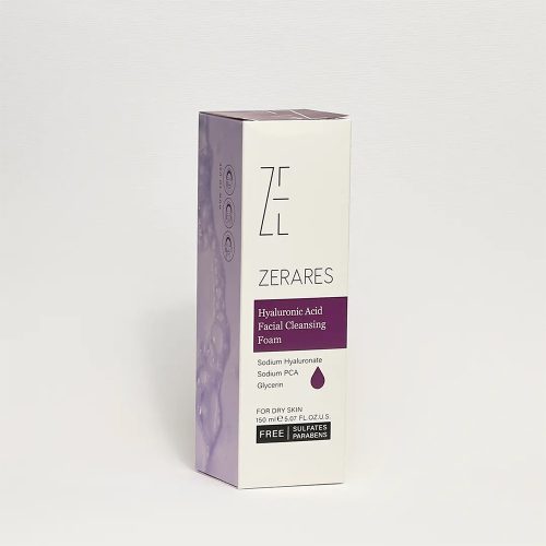 فوم شستشوی هیالورونیک اسید زرارس ZERARES Hyaluronic Acid Fcial Cleanser Foam