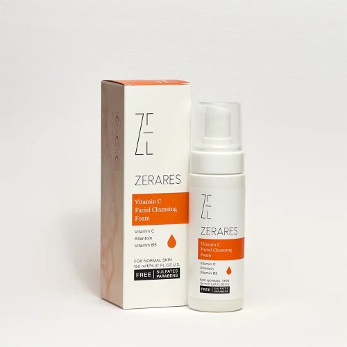فوم شستشوی ویتامین سی زرارس Zerares Vitamin C Facial Cleanser Foam