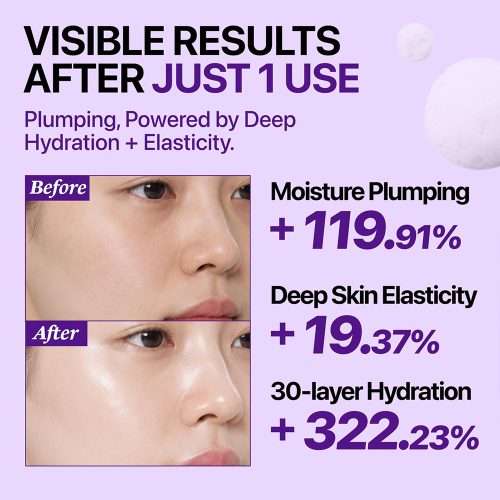 ماسک حبابی حجم دهنده و درخشان کننده PDRN و +NAD شماره 9 نامبوزین numbuzin No.9 NAD+ PDRN Plumping Glow Bubble Mask