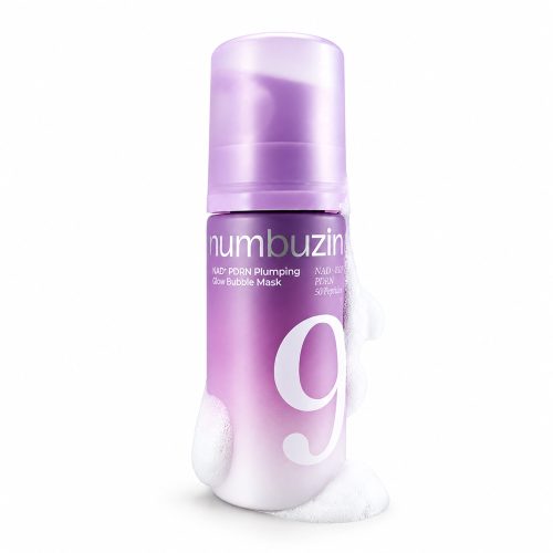 ماسک حبابی حجم دهنده و درخشان کننده PDRN و +NAD شماره 9 نامبوزین numbuzin No.9 NAD+ PDRN Plumping Glow Bubble Mask