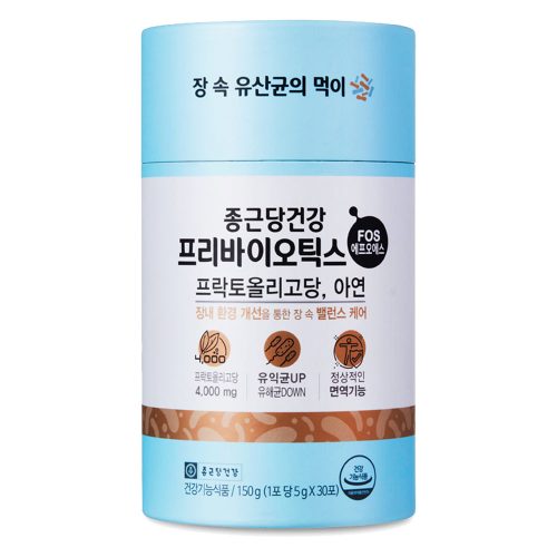 مکمل پری بیوتیک فروکتوالیگوساکارید FOS چونگ کان دانگ سلامت روده و دستگاه گوارش Chong Kun Dang Healthcare Prebiotics Fructooligosaccharide FOS