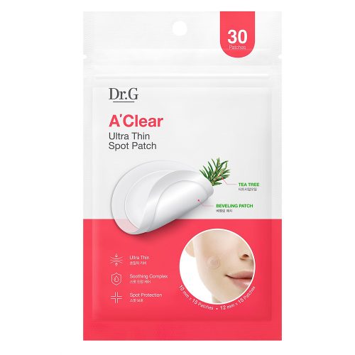 پچ ضد جوش 30 عددی فوق نازک دکتر جی DR.G A'CLEAR ULTRA THIN SPOT PATCH