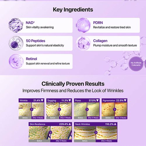 پک مینی محصولات ضد چروک و جوانساز شماره 9 نامبوزین numbuzin No.9 NAD+ Trial Kit for Anti-Aging & Firming