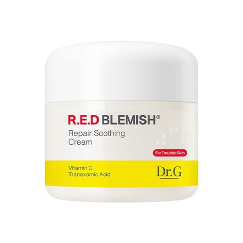 کرم ترمیم کننده، تسکین دهنده و ضد لک رد بلمیش دکتر جی Dr.G R.E.D Blemish Repair Soothing Cream
