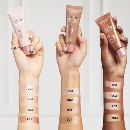 کرم درخشان کننده لومی گلوشن لورال L'Oréal Paris Lumi Glotion
