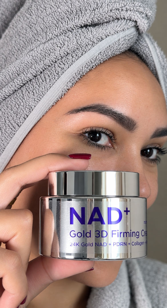 کرم ضد چروک و لیفتینگ صورت و بدن +NAD و طلای 24 شماره 9 نامبوزین numbuzin No.9 NAD+ Gold 3D Firming Cream