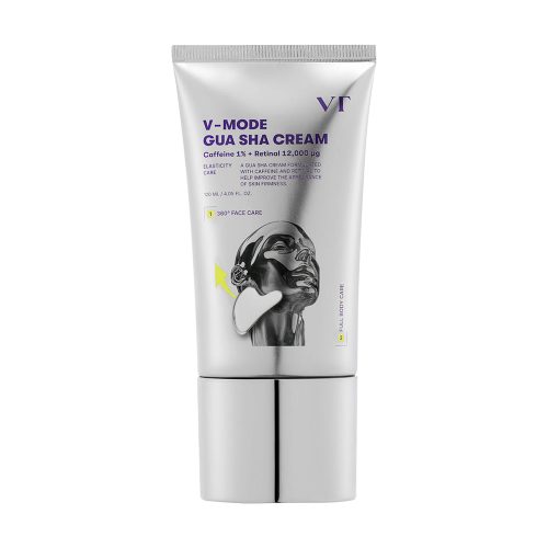 کرم گواشا ضد چروک و سفت کننده رتینال و کافئین مدل V-Mode وی تی کازمتیک VT COSMETICS V-Mode Gua Sha Cream